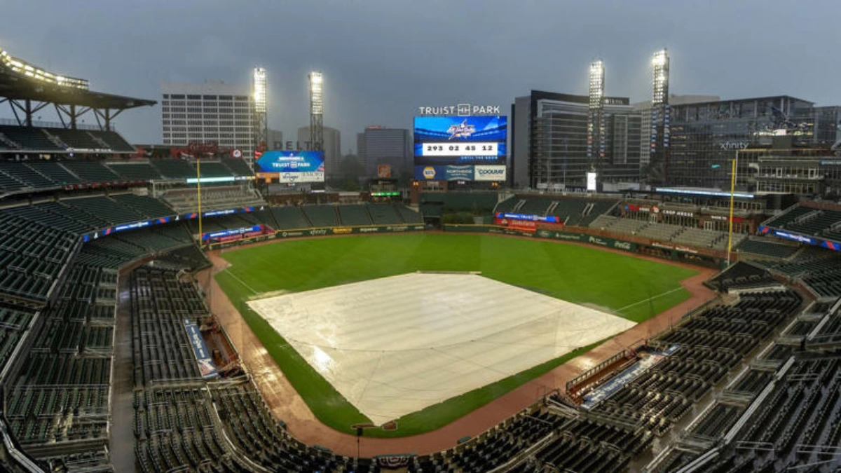 Hurricane Helene Braves-Mets Doubleheader Monday