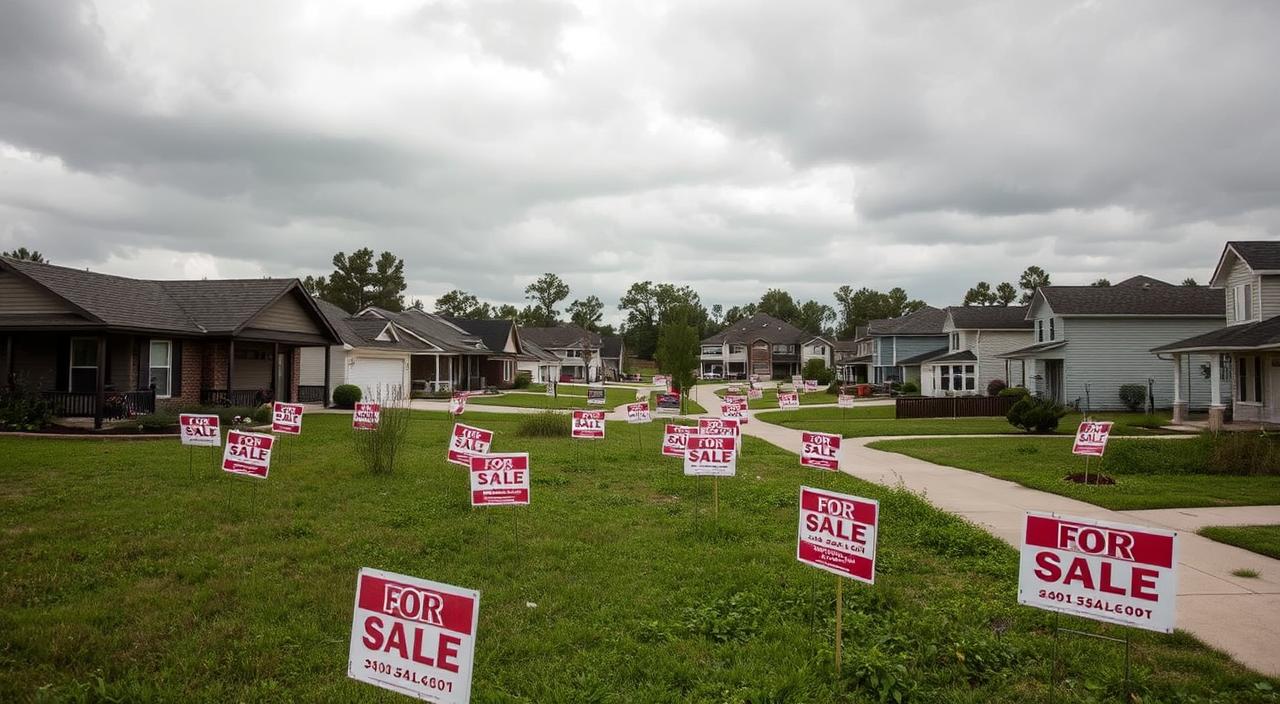 Existing home sales plunge to 14-year-low amid stubbornly high prices