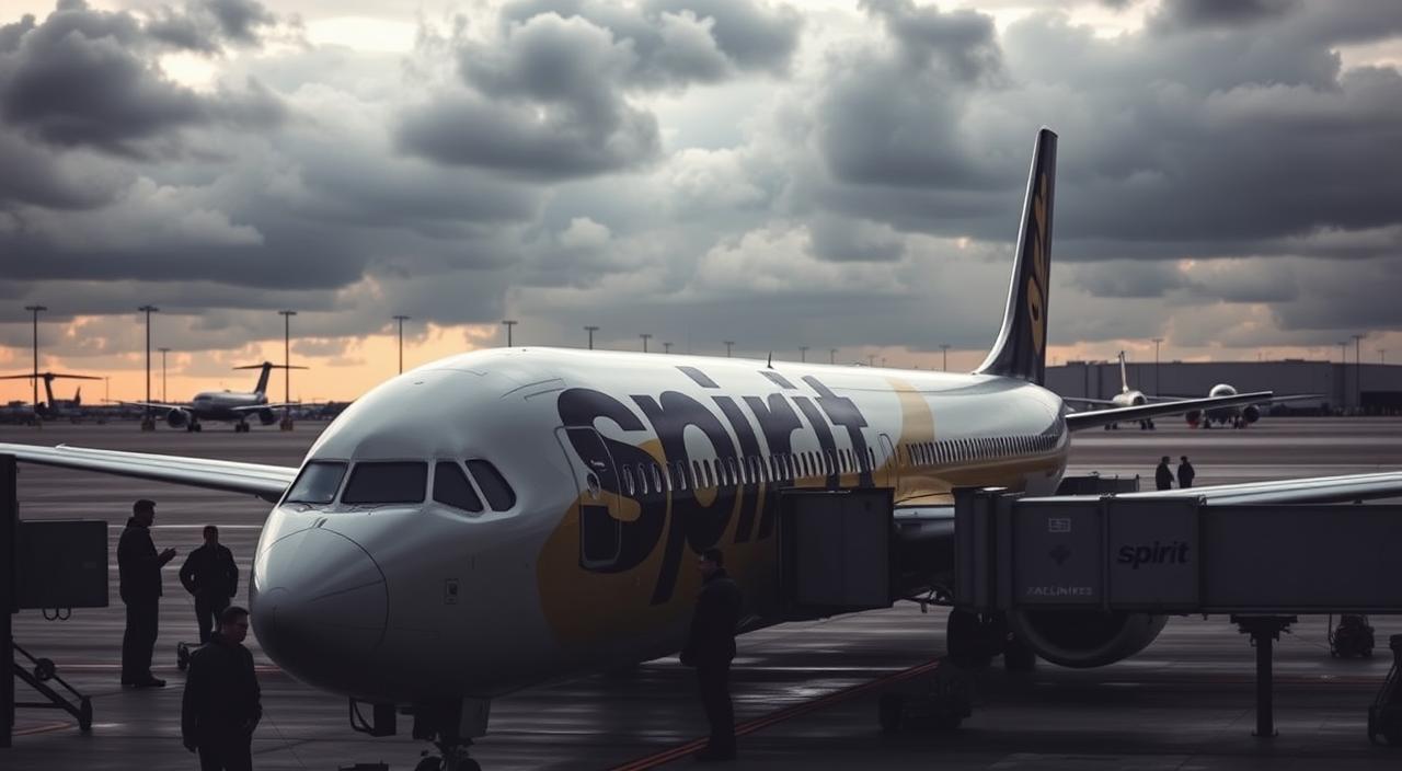 Spirit Airlines Plans to Cut Jobs and Sell Some Planes Amid Looming Financial St