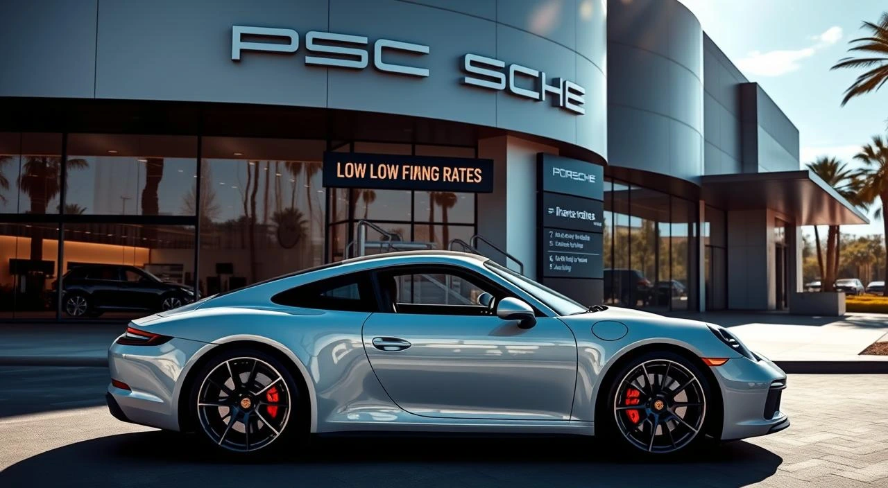 does porsche ever do low finance rates