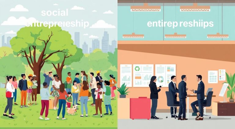 how does social entrepreneurship differ from traditional business entrepreneursh