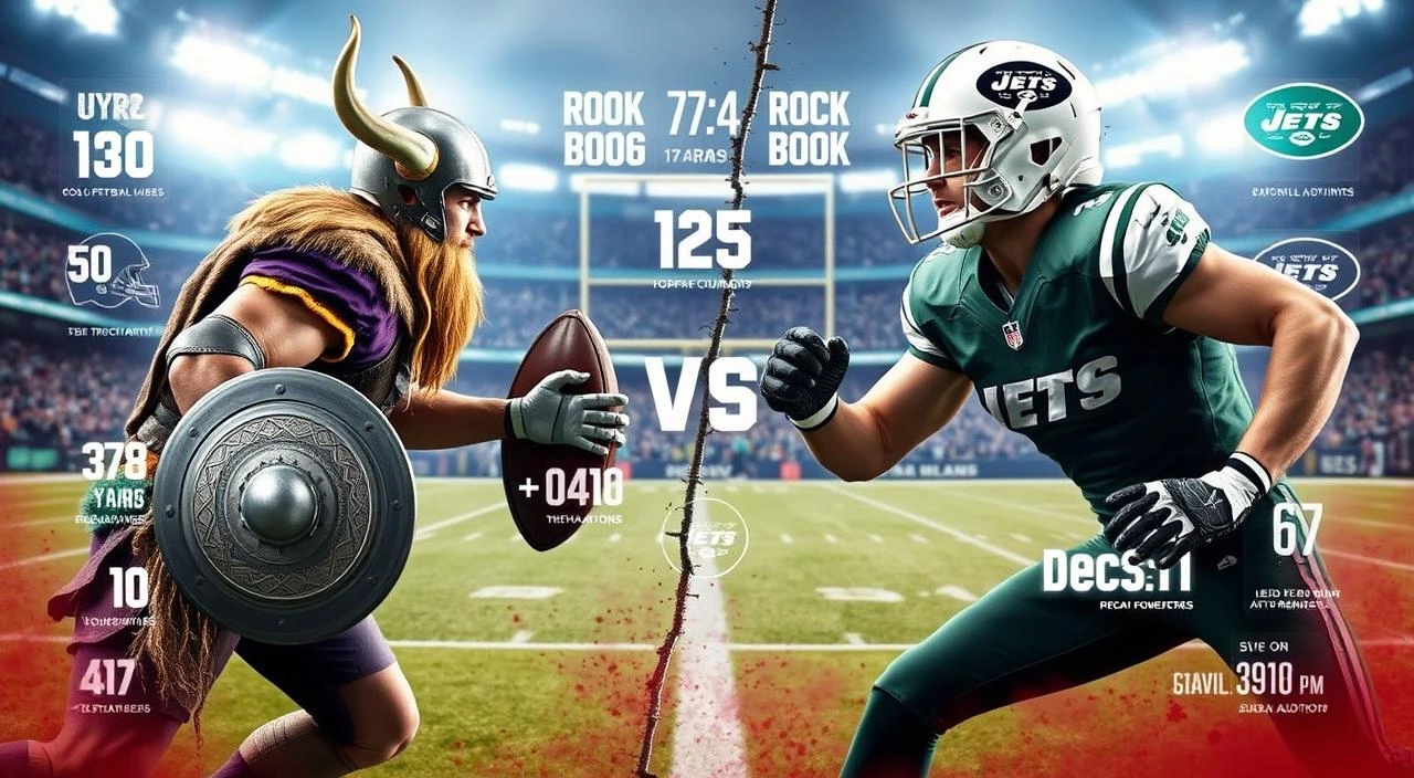 minnesota vikings vs new york jets match player stats